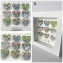 Rocket & Co. 'Love Dorset' And Dorset Area Framed Map Heart Artworks