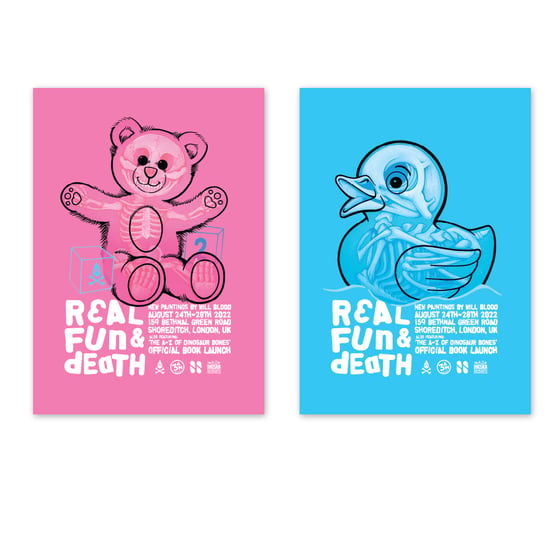 Image of Real Fun & Death Poster