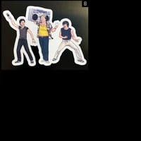 Image 2 of (8) Face Your Destiny Character Stickers • Kiss Cut • 3 Sizes