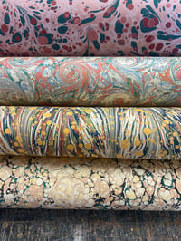 Image 1 of Marbled Paper Assorted Listing - Sheets 89-92 (to purchase individually)