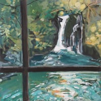 Image 1 of Rydal Falls (From the Grotto) - Framed Original
