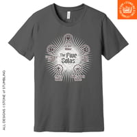 Image 3 of Five Solas of the Reformation (Faith Alone · Christ Alone · Grace Alone) Unisex T-Shirt