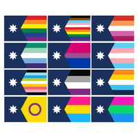 Image 1 of Minnesota Pride Flag (13 styles)