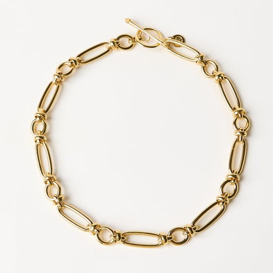 Image of COLLIER PALOMA PLAQUÉ OR