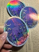 Image 2 of Magical Kitty Holographic Sticker