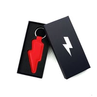 Image 8 of Colourful Lightning Bolt Leather Keyrings