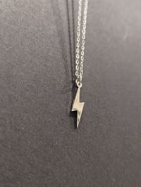 Image 11 of Lightning Bolt Necklace (925 Sterling Silver)