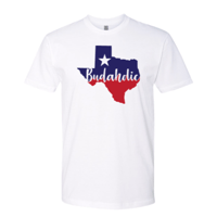 Budaholics White Texas Tee