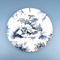 Image 1 of Smart Barnett Decorative Plate - AW 23 - "Car Crash"