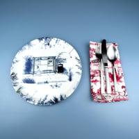 Image 2 of Smart Barnett Decorative Plate - AW 23 - "Bus Stop"