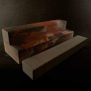 Image of ***NEW*** Wired Ramps Amphitheater Bench/Planter (Dark Grey, White and Red)