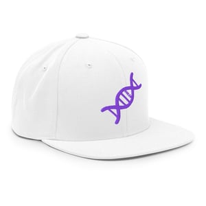 Image of Purp Solid Helix Snapback