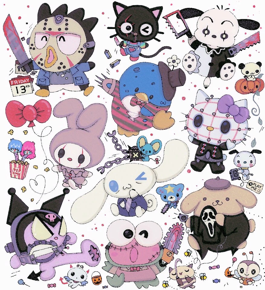 Image of sanrio x horror