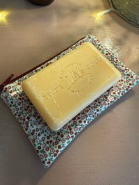 Image 4 of Liberty Print Mini Pouch // Dog Treat Pouch // Soap Bar Pouch // Coin Purse Ditsy