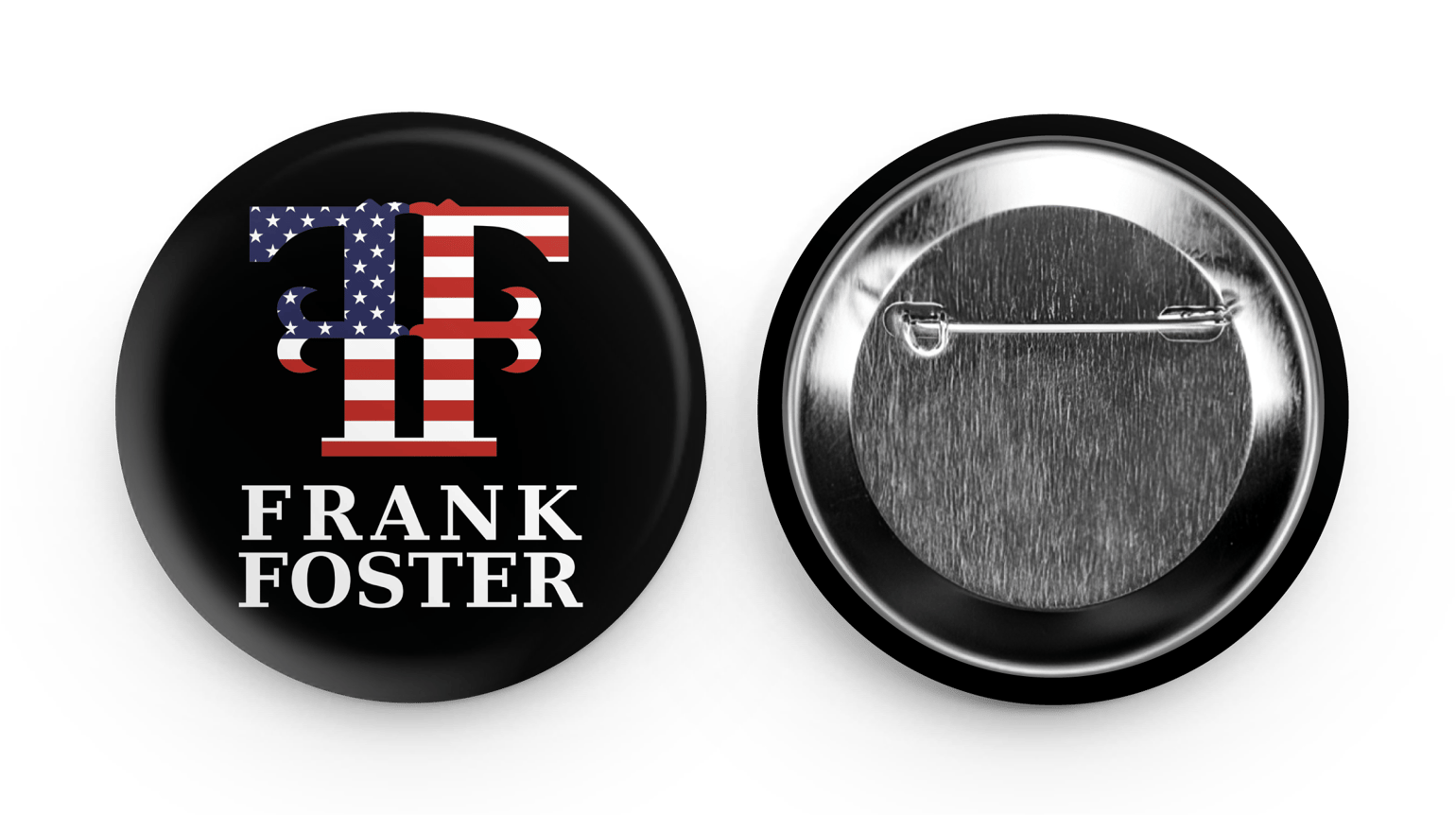 Image of FF Logo American Flag Button