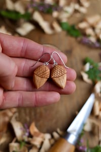 Image 6 of Acorn ~ Earrings 