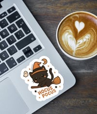 Image 4 of Jinx the Cat Sticker 