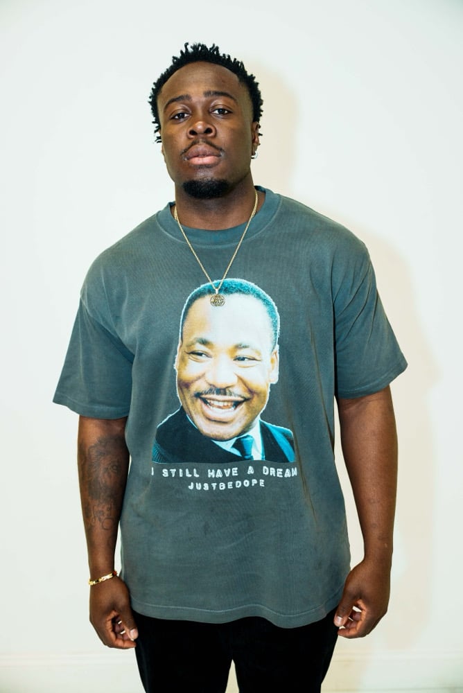 Image of MLK Dream Tee Acid Wash 