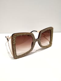 Image 20 of Oversized Glam Sparkle Sunglasses (18 Colour Options)