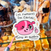 estoy en quiebra- premium sticker