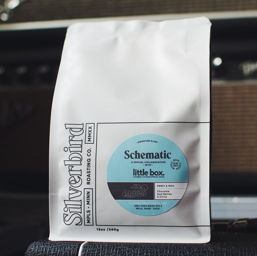 Image of Silverbird x Little Box 'Schematic' Blend Coffee Beans