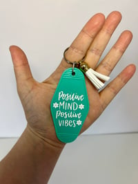 Positive Mind|Motel Key Chains