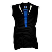 Image 5 of RAVER NEON DRESS ROYAL BLUE