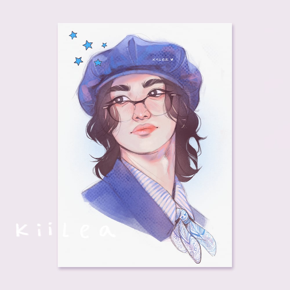 Image of fancy seonghwa art print