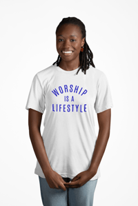 Image 2 of Worship Is A Lifestyle -Blue