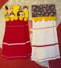 “Paging Mr. Herman” No-Slip tea towels