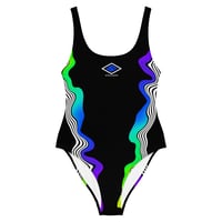 Image 7 of RAINBOW WAVES SWIMSUIT