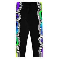 Image 6 of RAINBOW WAVES 3/4 LEGGING