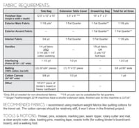 Image 2 of Sew Portable Travel Set Pattern (PDF Download)