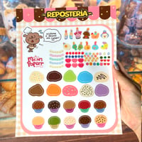 Image 1 of Repostería - Premium interactive sticker sheet