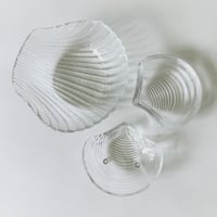 Image 5 of Set of 3 Glass Shell Dishes