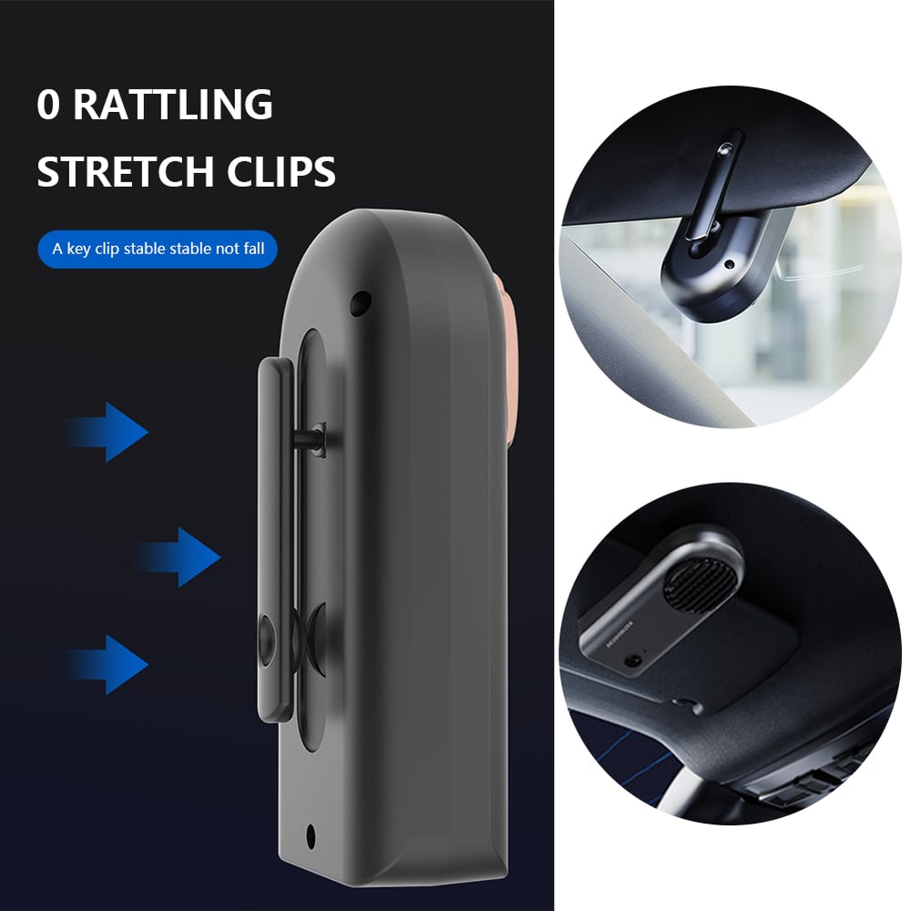 Auto Vehicle Odor Eliminator - USB Rechargeable Ozone Generator, Car Air Purifier, Smoke Remover