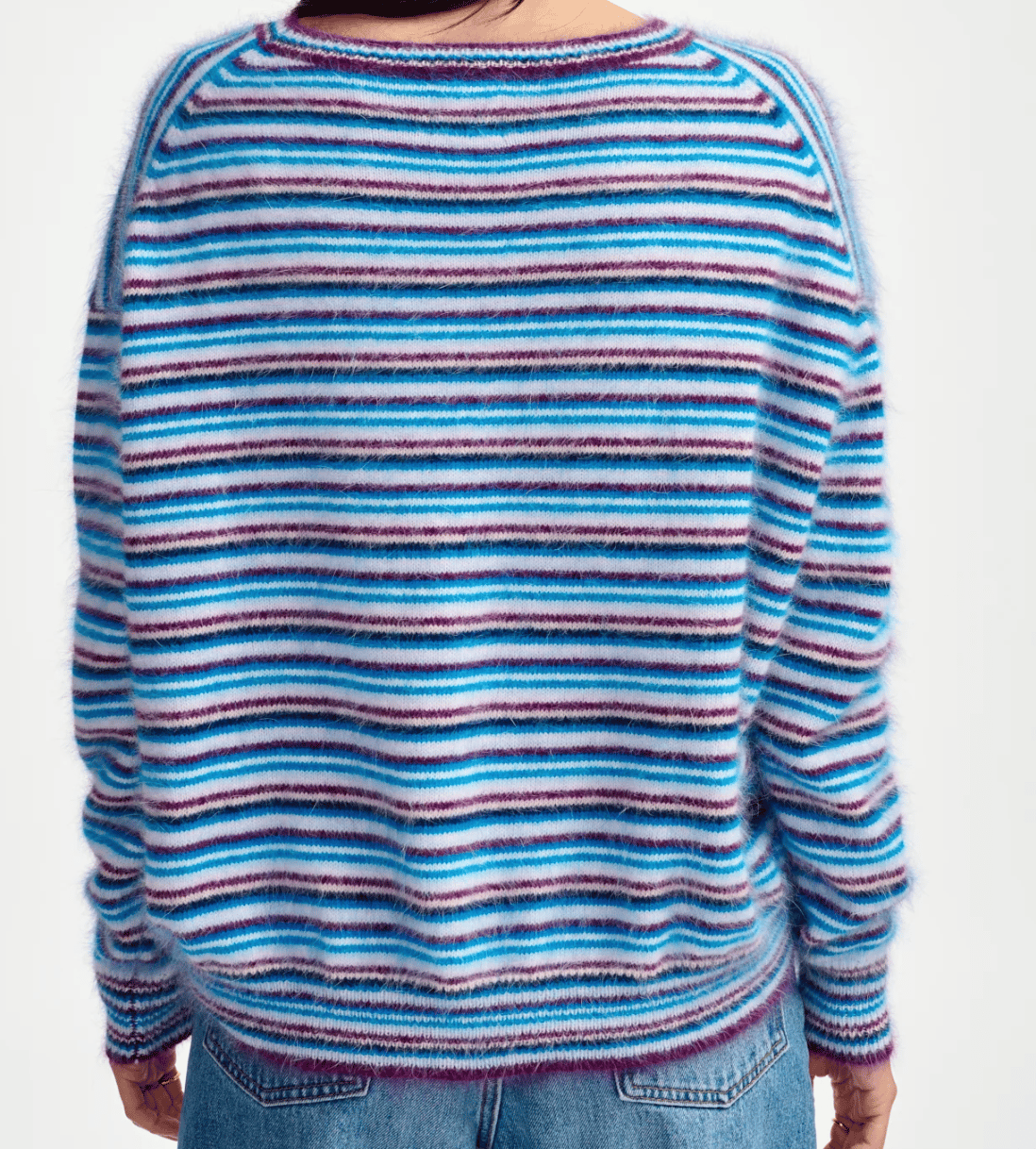 Image of Oversized Stripey Sweater