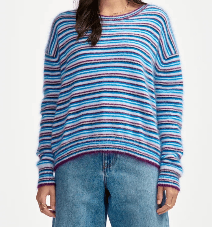 Image of Oversized Stripey Sweater