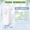 Mini Air Purifier - Plug-in Negative Ion Generator, No Filter, Household Odor Eliminator