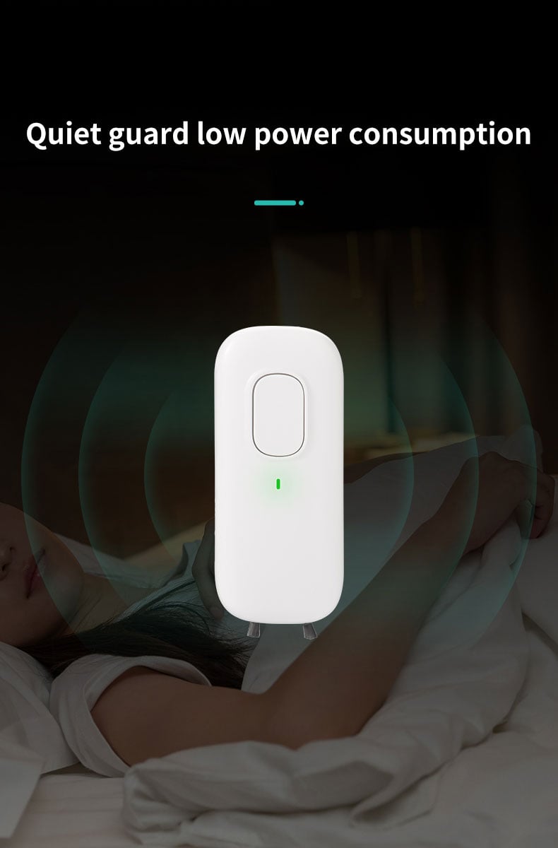 Mini Air Purifier - Plug-in Negative Ion Generator, No Filter, Household Odor Eliminator
