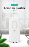Mini Air Purifier - Plug-in Negative Ion Generator, No Filter, Household Odor Eliminator