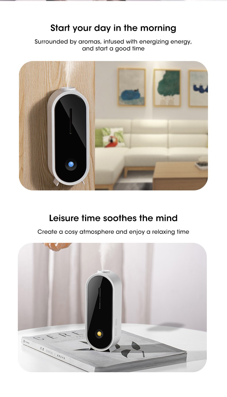 Portable Ultrasonic Aromatherapy Diffuser - USB Smart Air Purifier, Car Air Freshener