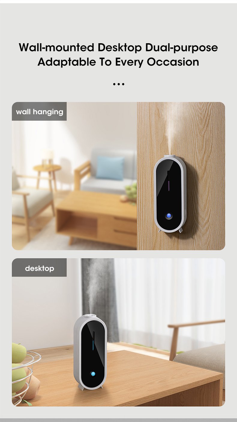 Portable Ultrasonic Aromatherapy Diffuser - USB Smart Air Purifier, Car Air Freshener