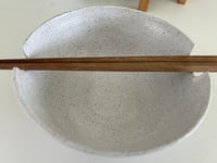 Image 4 of Speckled White Ramen Bowl