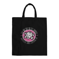 Image 1 of SKULLIE TOTE BAG