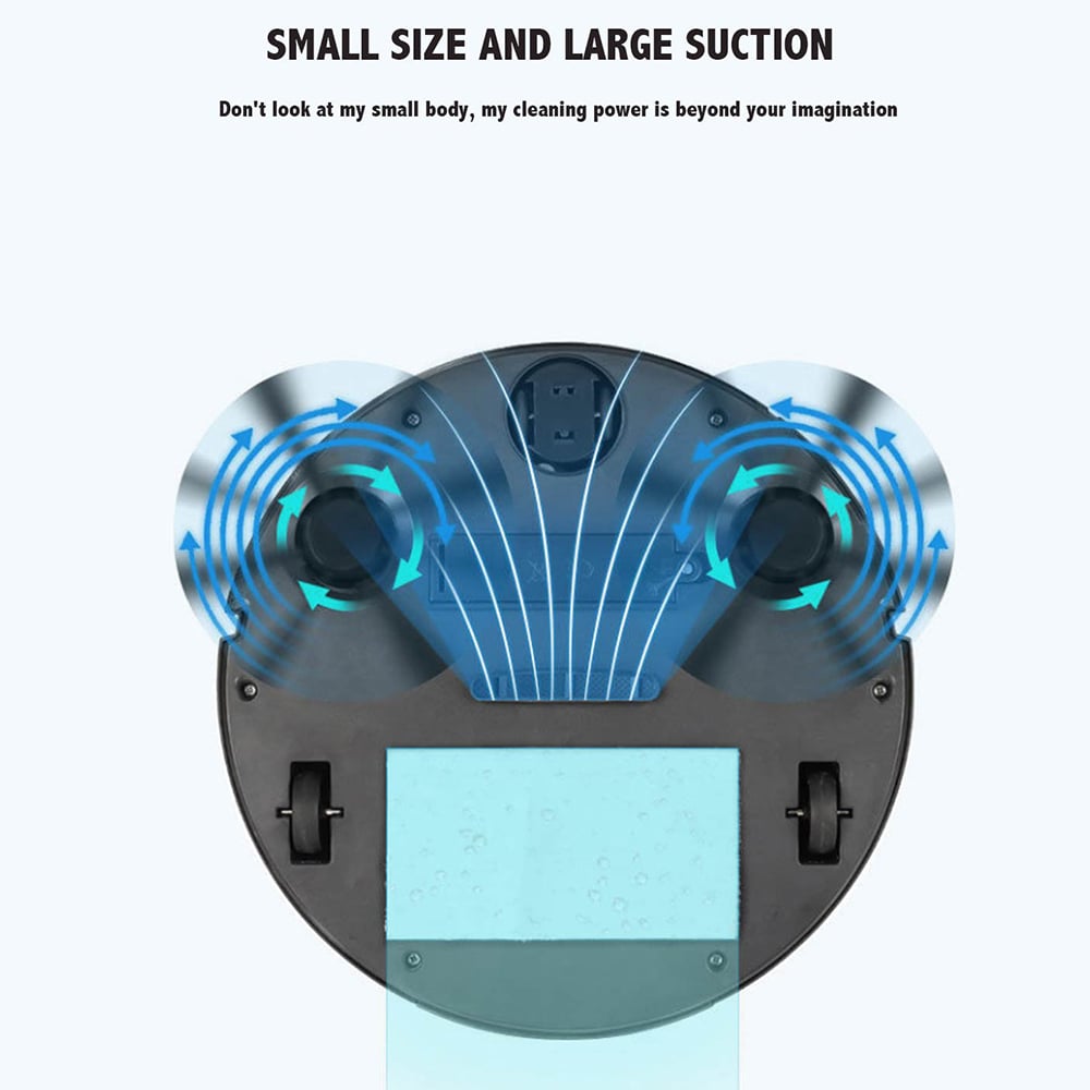 3-In-1 Smart Sweeping Robot - Mini Wireless Vacuum Cleaner, Sweeping and Vacuuming, For Home Use