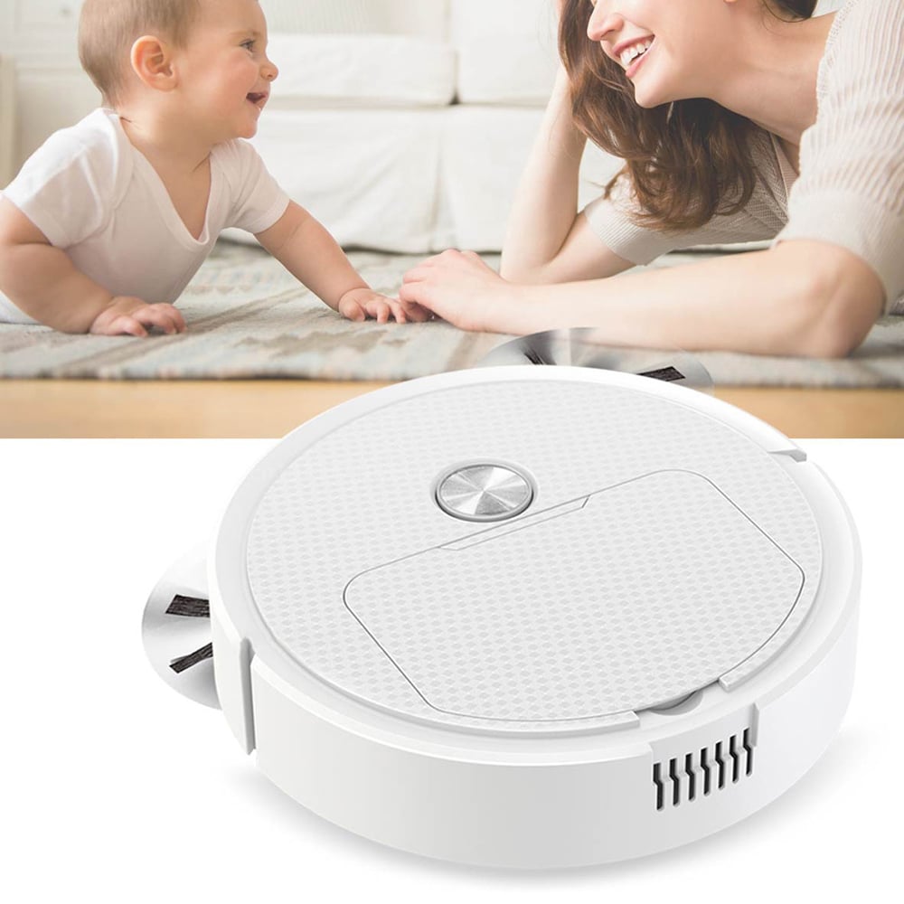 3-In-1 Smart Sweeping Robot - Mini Wireless Vacuum Cleaner, Sweeping and Vacuuming, For Home Use