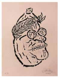 Melanzianus – Linocut edition