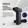3rd Generation X3 Violent Blower - Turbo Jet Fan, Handheld Brushless Motor, 130,000 RPM, 52m/s Wind