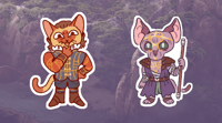 Image 3 of MINI Nyaldur's Gate Stickers (Series 2)